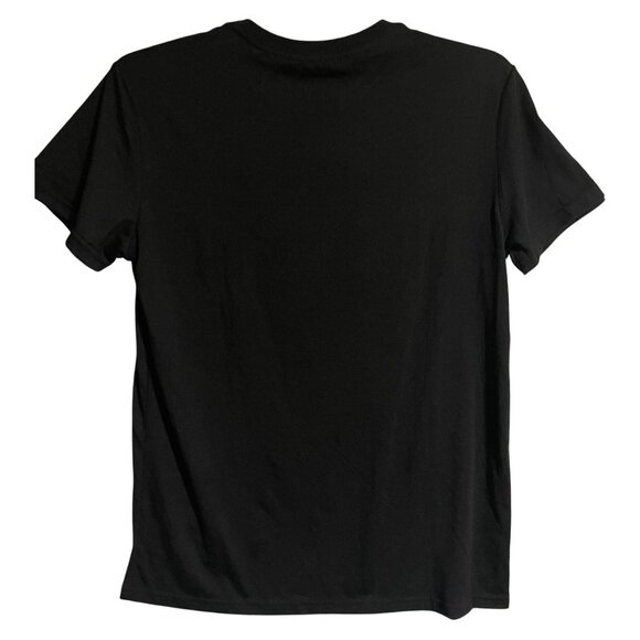 Life Is Gourd Halloween Pumpkin Graphic T-Shirt Black Womens M Main And Local - Picture 2 of 5